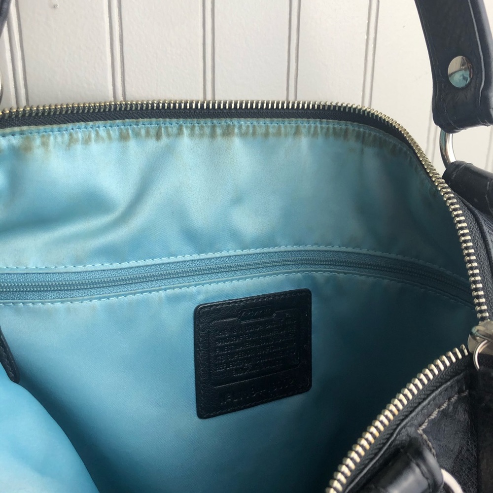Coach Black Leather Bag - Picture 10 of 10